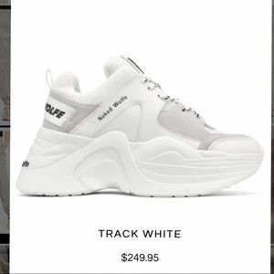 Naked Wolfe Track White size 9